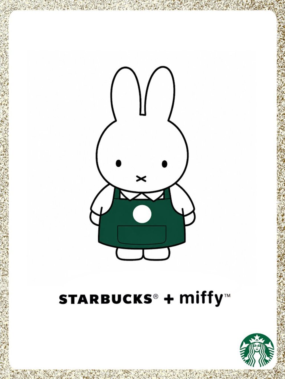 Miffy + Starbucks 👉👉